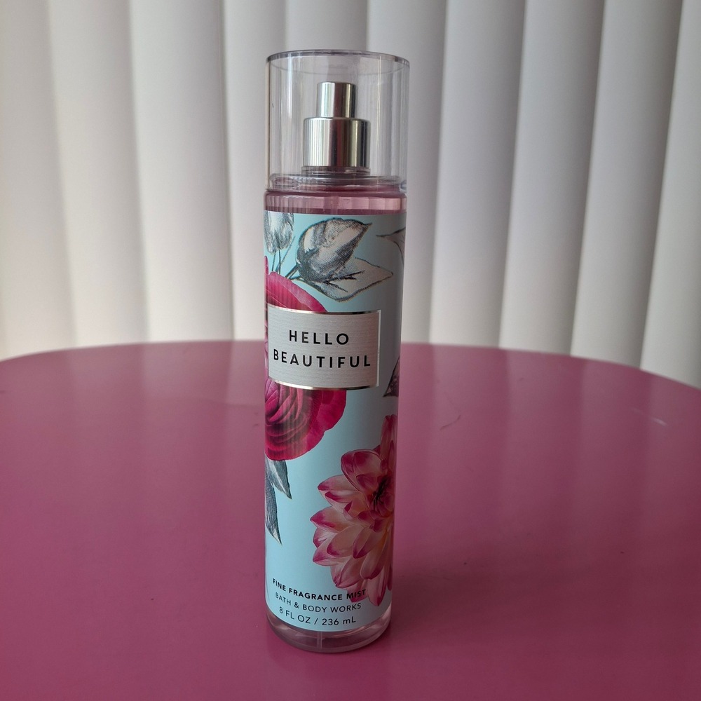 Bath & Body Works HELLO BEAUTIFUL Fine Fragrance Mist 8 fl oz